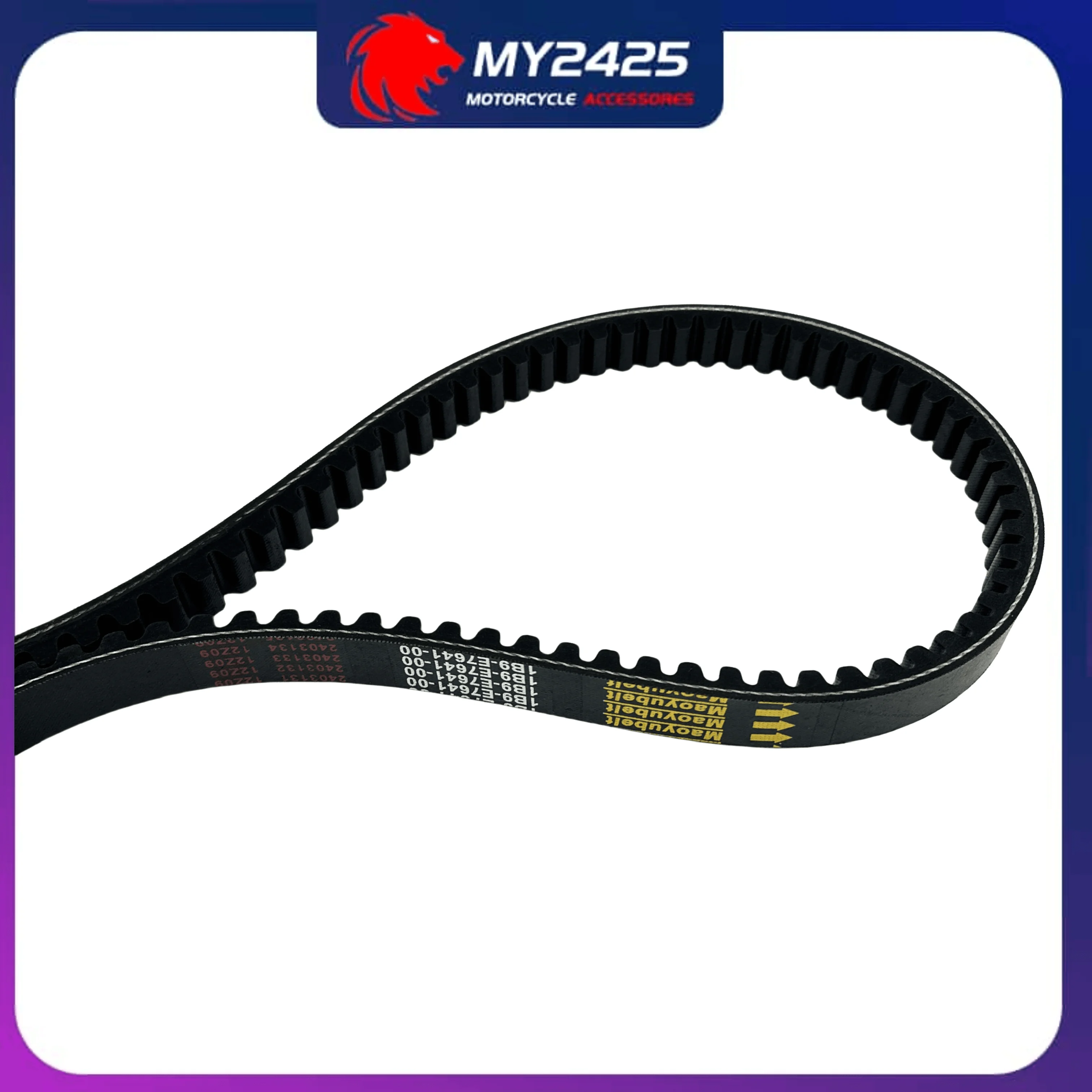 Maoyubelt Drive Belt For Yamaha CP250, Maxam 250, Grand Majesty 250 (2004-2012) - Replacement For OEM 1B7-17641-00, Rubber Timing Belt