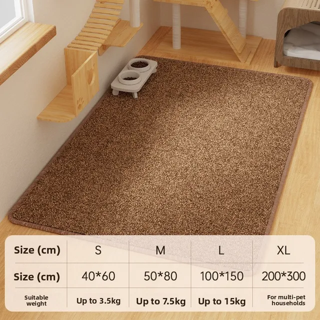 Large Size Scratching Board Inteated Carpet Bed S Area Wear-Resistant Non-edding Jute Claw Pad Large Size Scratching Board Inteated Carpet Bed S Area Wear-Resistant Non-edding Jute Claw Pad
