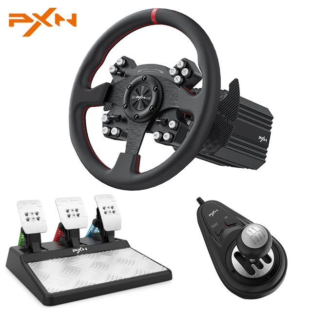 Pxn V12 Direct Drive Gaming Steering Wheel Force Feedback Racing Wheel  Volante For Pc Windows/ps4/ps5/xbox One/xbox Series X/s - Wheels -  AliExpress