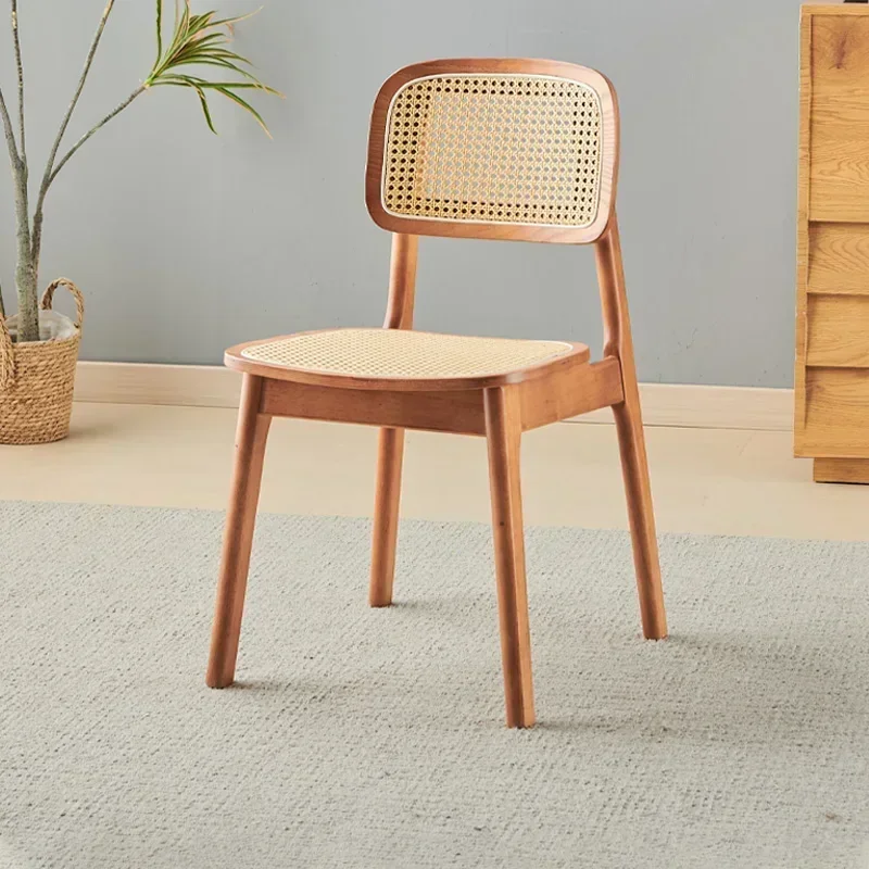 Furniture Home Chair Wooden Chairs Kitchen Dining Room Modern Chaises Living Relaxing Outdoor Sets Hotel Sillas De Comedor Cafe dining chair