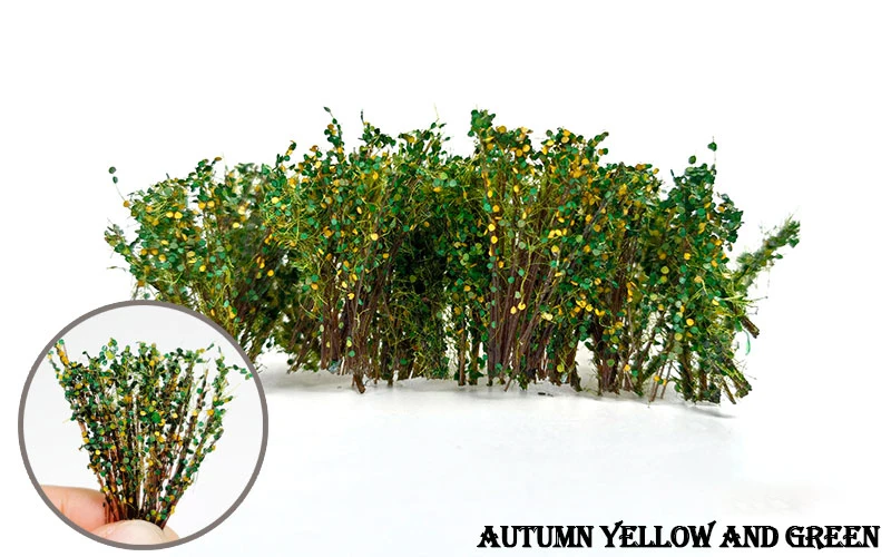 Simulation Wald Busch Modell für DIY Herstellung militärischen Sand Tisch Szene Materialien ho Eisenbahn Landschaft Layout Diorama Kit 1Box – Detail 6