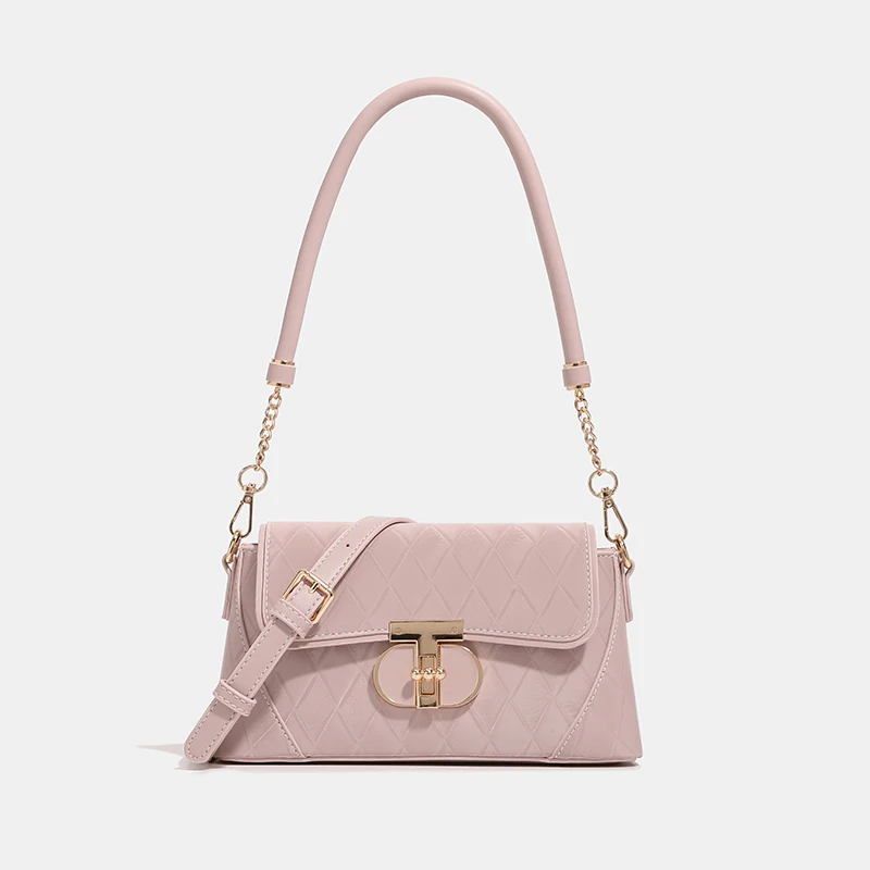 

Women New Luxury Shoulder Underarm Bag Fashion Versatile Handbags Designer Simple Style Crossbody Bag High Quality Pu Leather