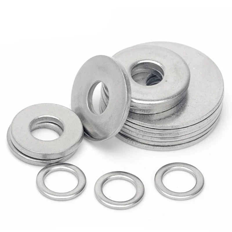 Rondelles Plates Inox 304 M2 à M8 - Épaisseur 0.3 à 3mm - Lot Neuf - Pour Bricolage