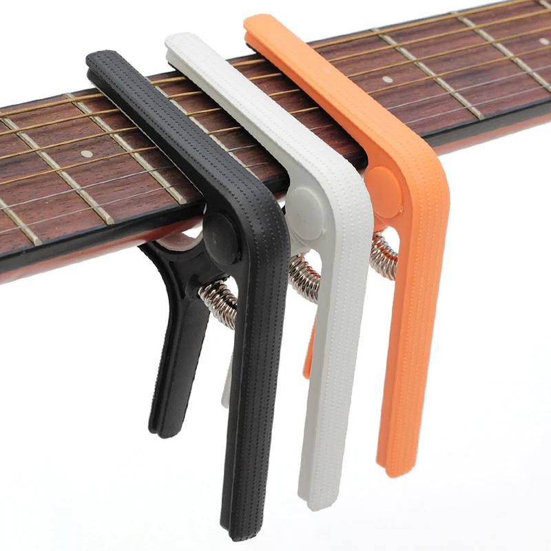 

Plastic Steel Guitar Capo Lightweight Skidproof Acoustic Electric Guitar Ukulele Tuning Clamp Musical Instrument Accessories
