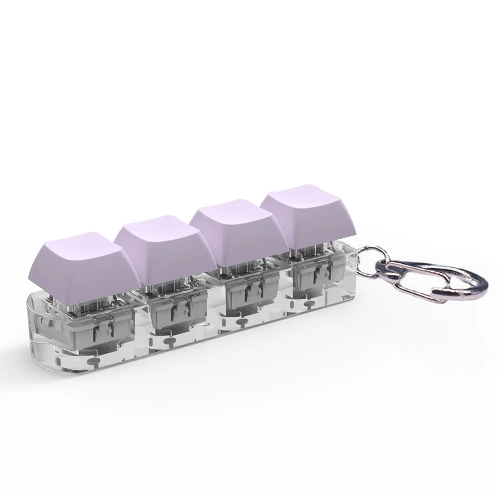 Compact Stress Relief Finger Fidget Keyboard Toy