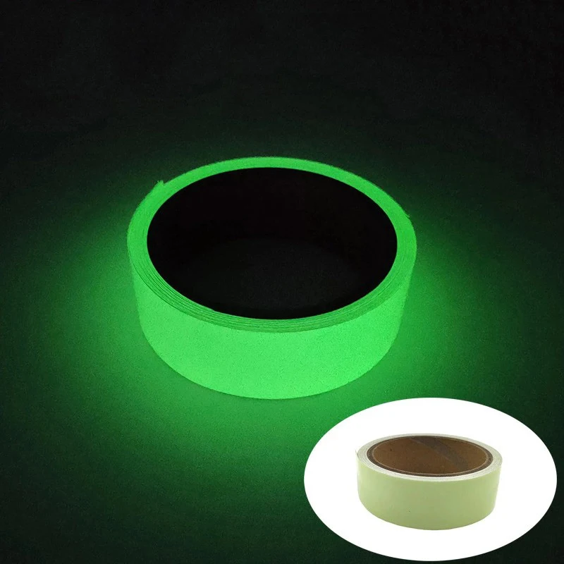 KARELLS Fluoreszierendes Klebeband - 5m X 20mm Leuchtband Selbstklebend