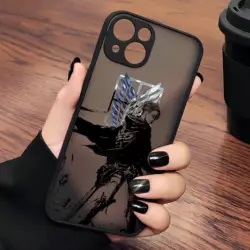 Anime Attack On Titan Matte Transparent Phone Case with Back Cover - iPhone 13 Mini (FGHS - 186FG27724106)
