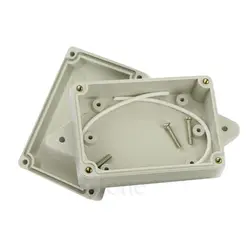 Durable Grey Waterproof ABS Plastic Electronics Project Box with Mounting Features (85 - 58 - 33MM)