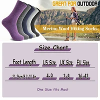 5 Pairs Merino Wool Socks for Male female , Super Thick Hiking Sock Men's Thermal Socks for Cold Weather Men Woman Snow Socks 6