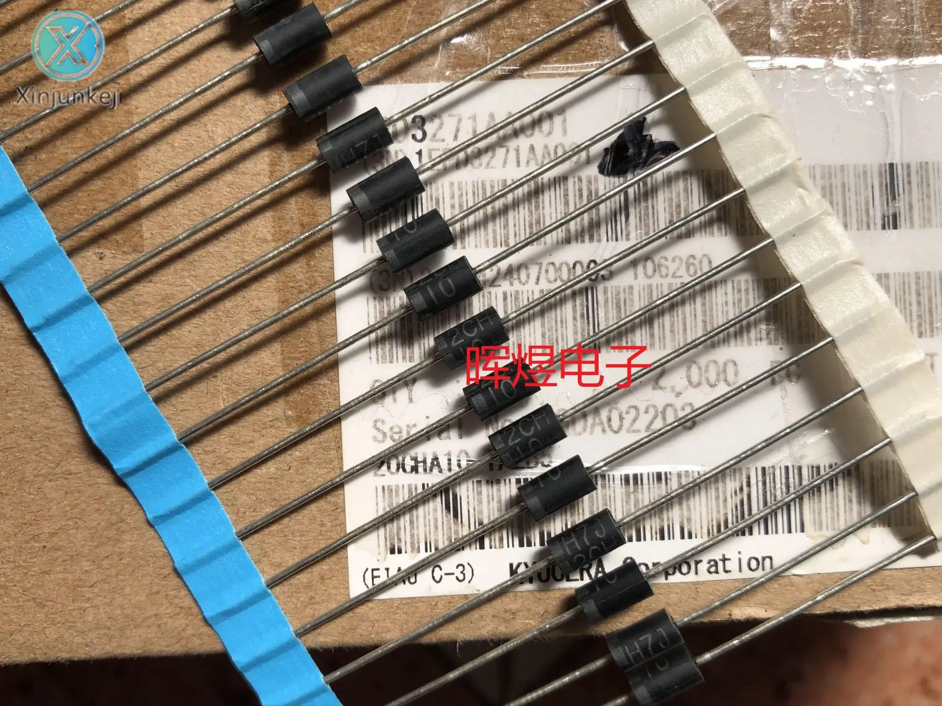 

10 шт. оригинальный новый диод Schottky 20CHA10 DO-15 20C102A100V