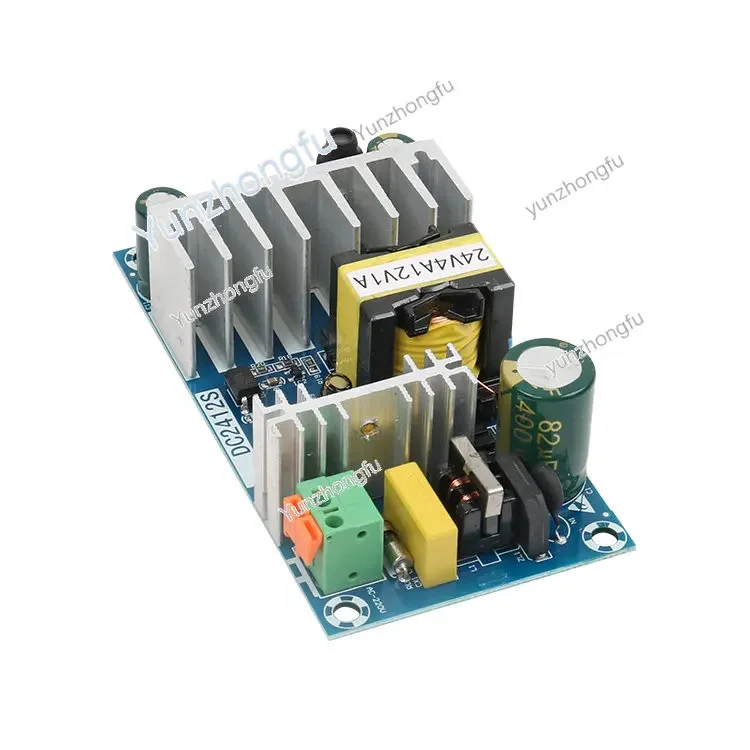 

AC-DC двойной выходной источник питания 24 в 4a/12 в 1A, плата питания с двойным выключателем, высокий модуль