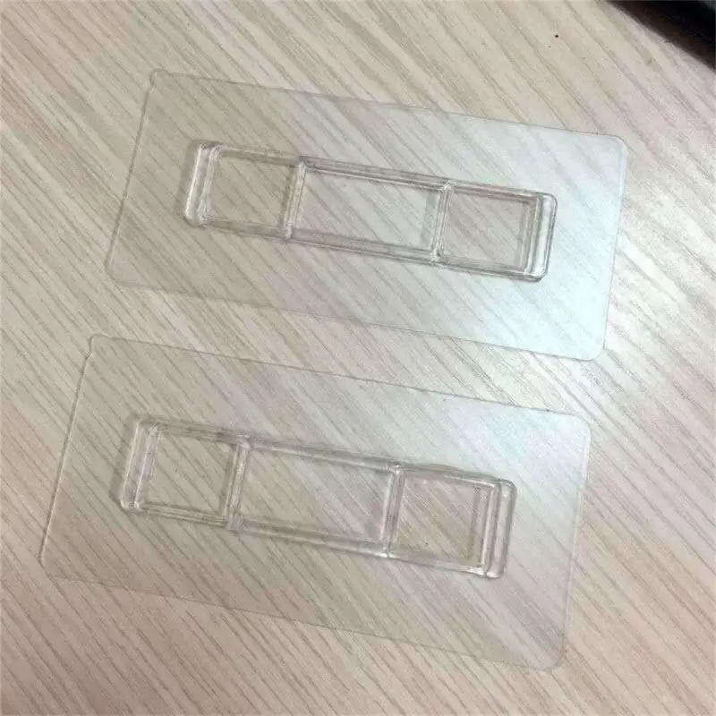 Non Punching Strong Adhesive Wall Mounted Tissue Box Storage Patch Durable Non Marking Adhesive Patch home storage accessories