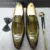 Zapatos de cuero de marca de lujo para hombre, zapatos de vestir informales con correa de hebilla verde, zapatos de monje de boda y oficina #4