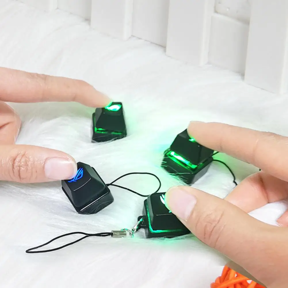 Stress Relief Toy Plastic Anti-Anxiety Toy Finger Button Fidget Keycap Kids Anti Stress Party Favors