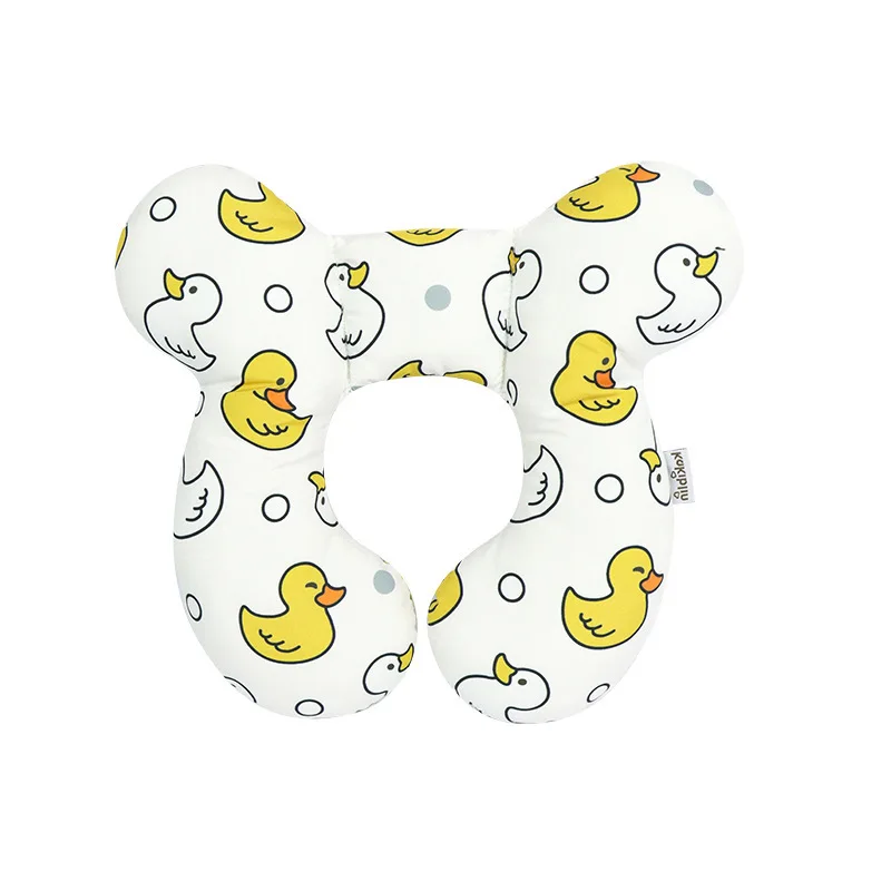  베개  침대 U자형 여행용 자동차 안전 시트 목 보호 고정 스타일링 카트 베개..