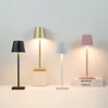 Cordless Usb Rechargeable Table Lamp Poldina Waterproof Touch Switch Table Lamp for Bedroom Hotel Living Room Restaurant 5