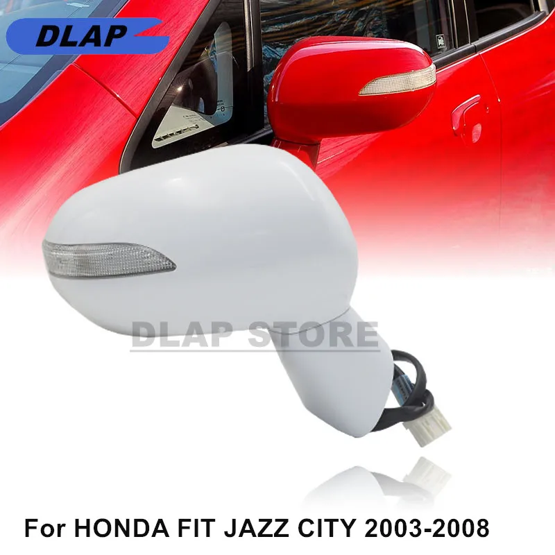 Auto Outer Rearview Mirror Assy 5pins Turn Signal Lamp For Honda For