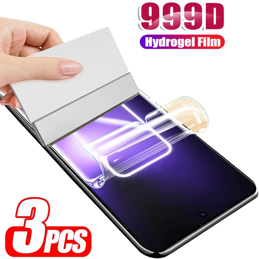 3PCS For Oppo Realme GT Neo 5 Hydrogel Film for Realme GT2 Pro Screen Protector on Realmi GT Neo 3 Neo2 GT Neo5 GT3 Soft Film