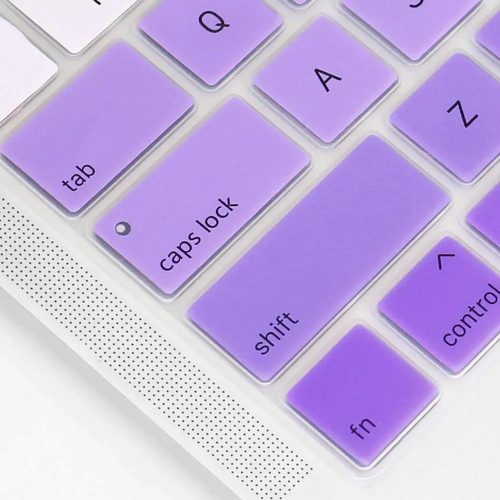 Ultra Thin Silicone Keyboard Cover Skin for MacBook Air & Pro 12/13/14/15/16 inch A3113 A2918 A2991 A2337 A2338 A2159 A1466 keyboard cover