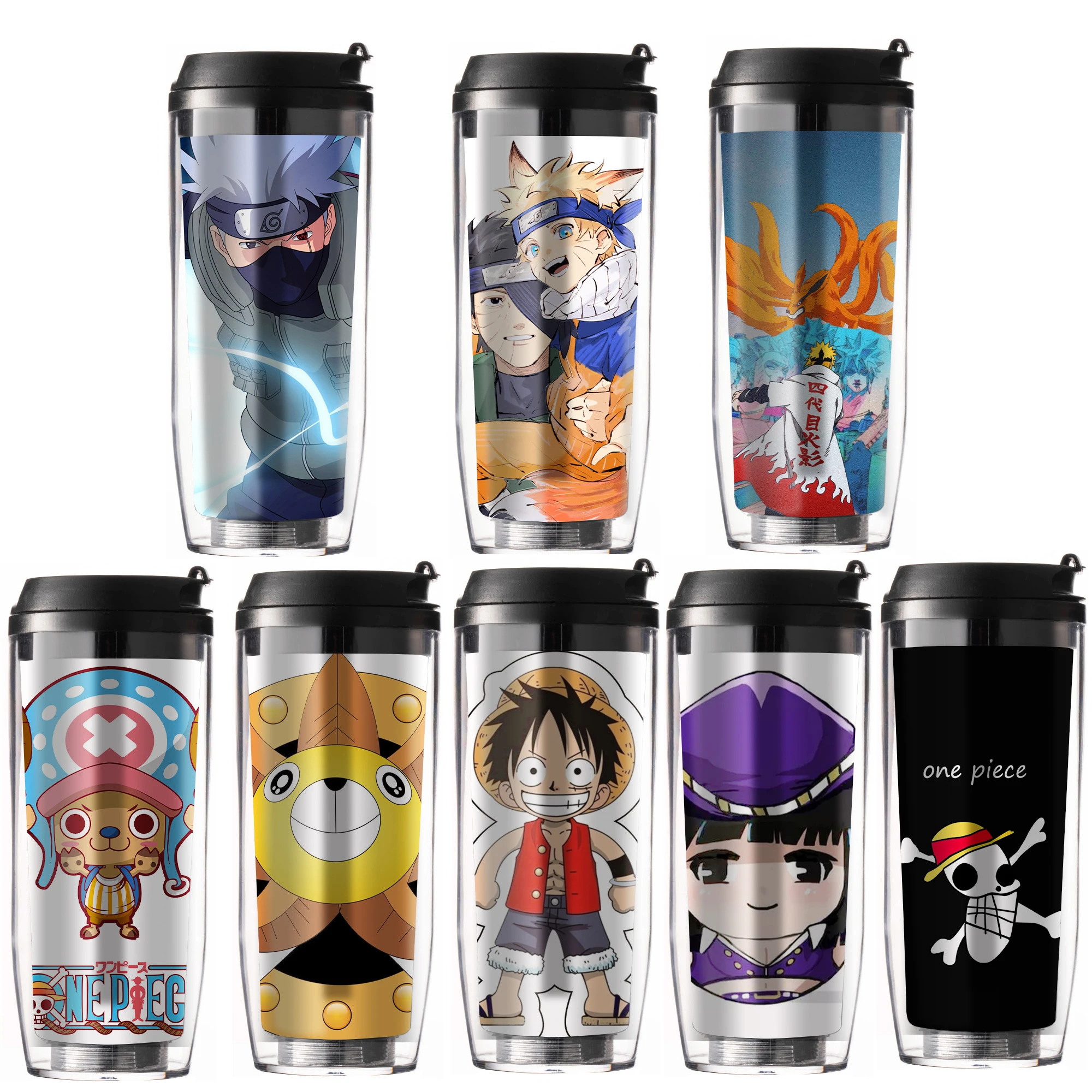 Sonic The Hedgehog Water Cup 2D Anime Cute Cartoon Double Layer