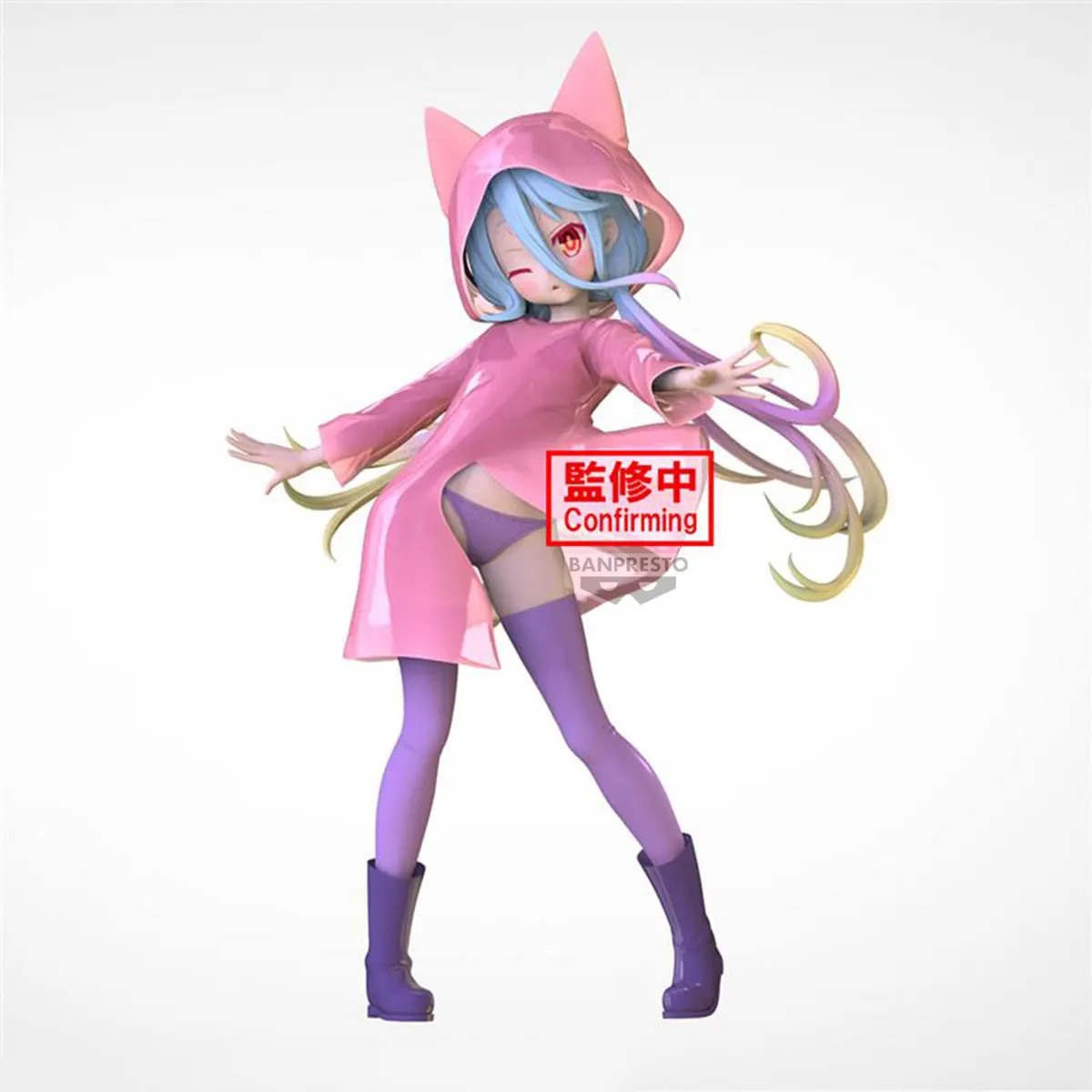 In Stock Original Banpresto NO GAME NO LIFE Shiro Cat Ear In Stock Original Banpresto NO GAME NO LIFE Shiro Cat Ear