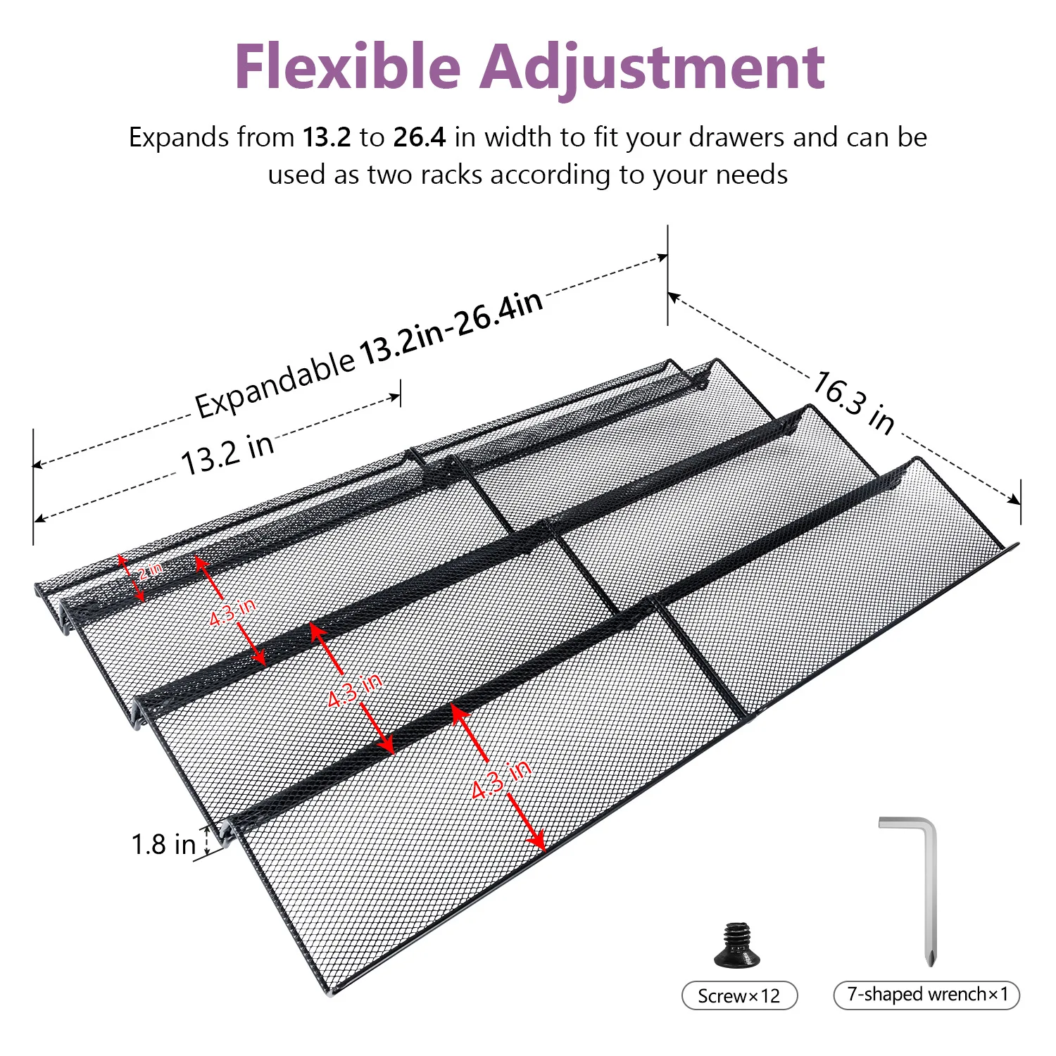 מדף מיון תבלינים בארבע שכבות, מדף מתכוונן לצנצנות תבלינים, מגש תבלינים מתרחב, ארון תבלינים למטבח