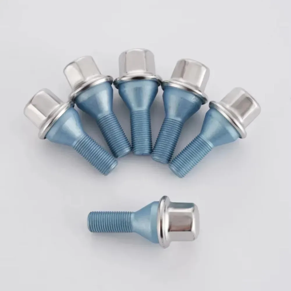 1pc Lug Bolt Wheel Hub Screw Fit for Jeep Cherokee Compass Patriot Renegade Grand Commander M12x1.25 Hex 19mm Lenght 59mm auto fasteners auto accessories car screws