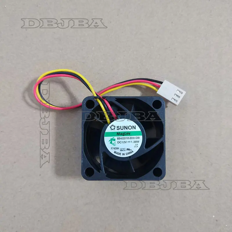 

Для SUNON MB40201VX-0000-G99 4 см 4020 12 В 1,38 Вт 3pin охлаждающий вентилятор