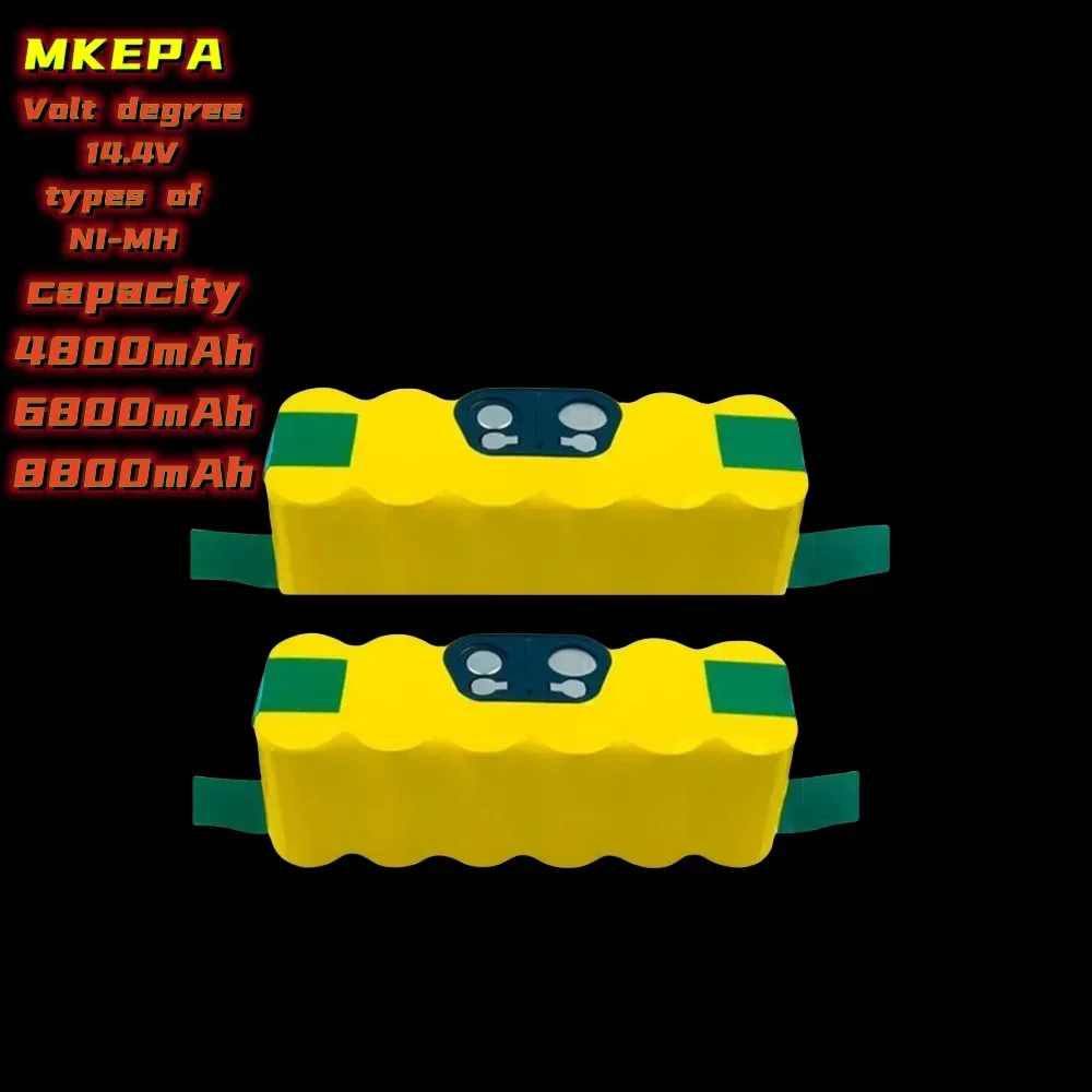Batteria Per Aspirapolvere 14.4 V 4800/8800Mah Per Irobot Roomba 500 600 700 800 900 Serie 14.4 V 620 650 770 780 580 Batterie