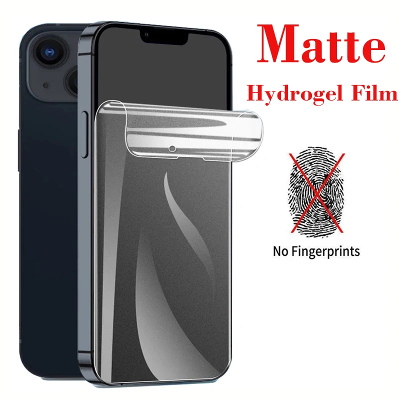 100Pcs Anti Blue Light Hydrogel Film Matte Screen Protector For Xiaomi Poco M5S F2 F3 F4 M3 M4 X3 X4 Pro 5G Protective Soft Film