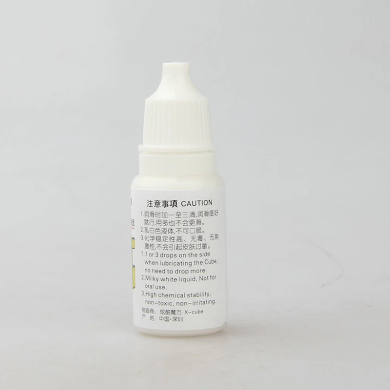 1Pc Best Silicone Lubricants Cube lubricating Oil 10ML Cubo Magic Maru Cube Oil 3