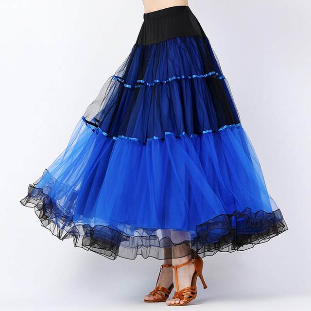Ballroom Dance Skirt Dancewear Dancing Costume Spanish Skirts