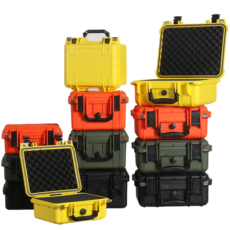 ABS Plastic Waterproof Safety Box Carry Case Instrument Toolbox Impact 