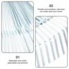 Expandable Gardening Rake Metal Leaves Rake Adjustable Garden Rake for Yard 3