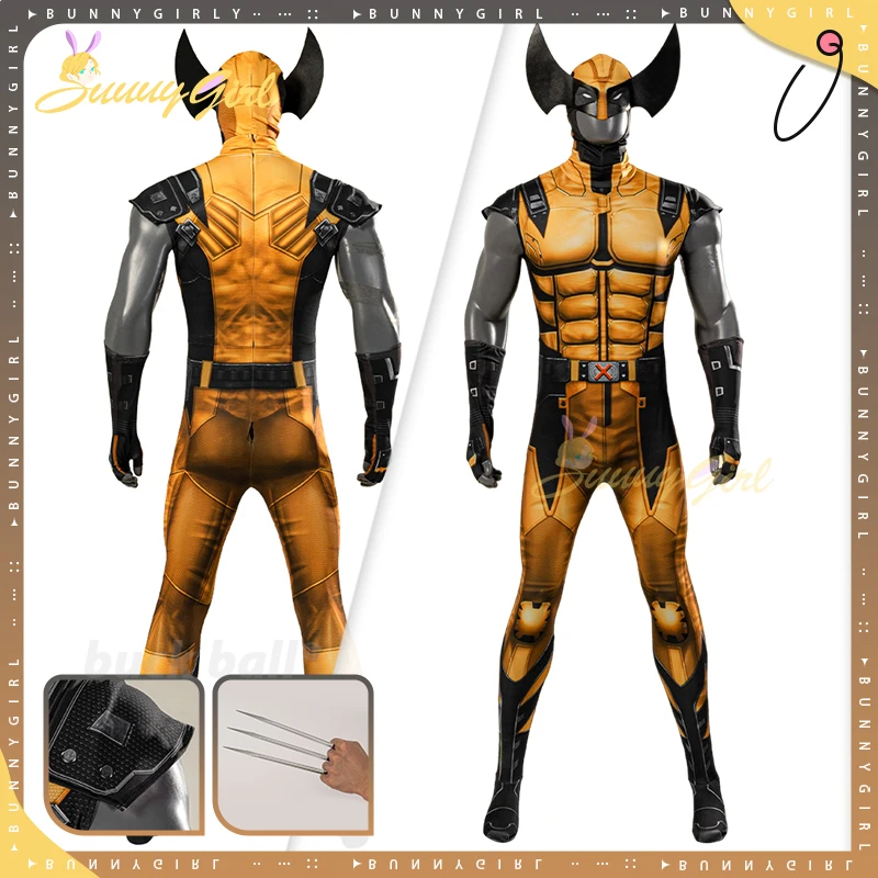 

Game Future Revolution Cosplay Costume Anime Logan Cosplay Jumpsuit James Howlett Cosplay Bodysuit Halloween Gifts