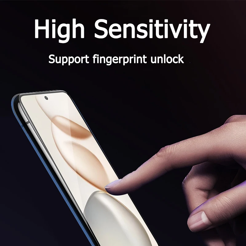 Set of 1-4 Premium HD Tempered Glass Screen Protectors - Crystal Clear, 9H Hardness, Anti-Scratch, Case Friendly, Fingerprint Resistant