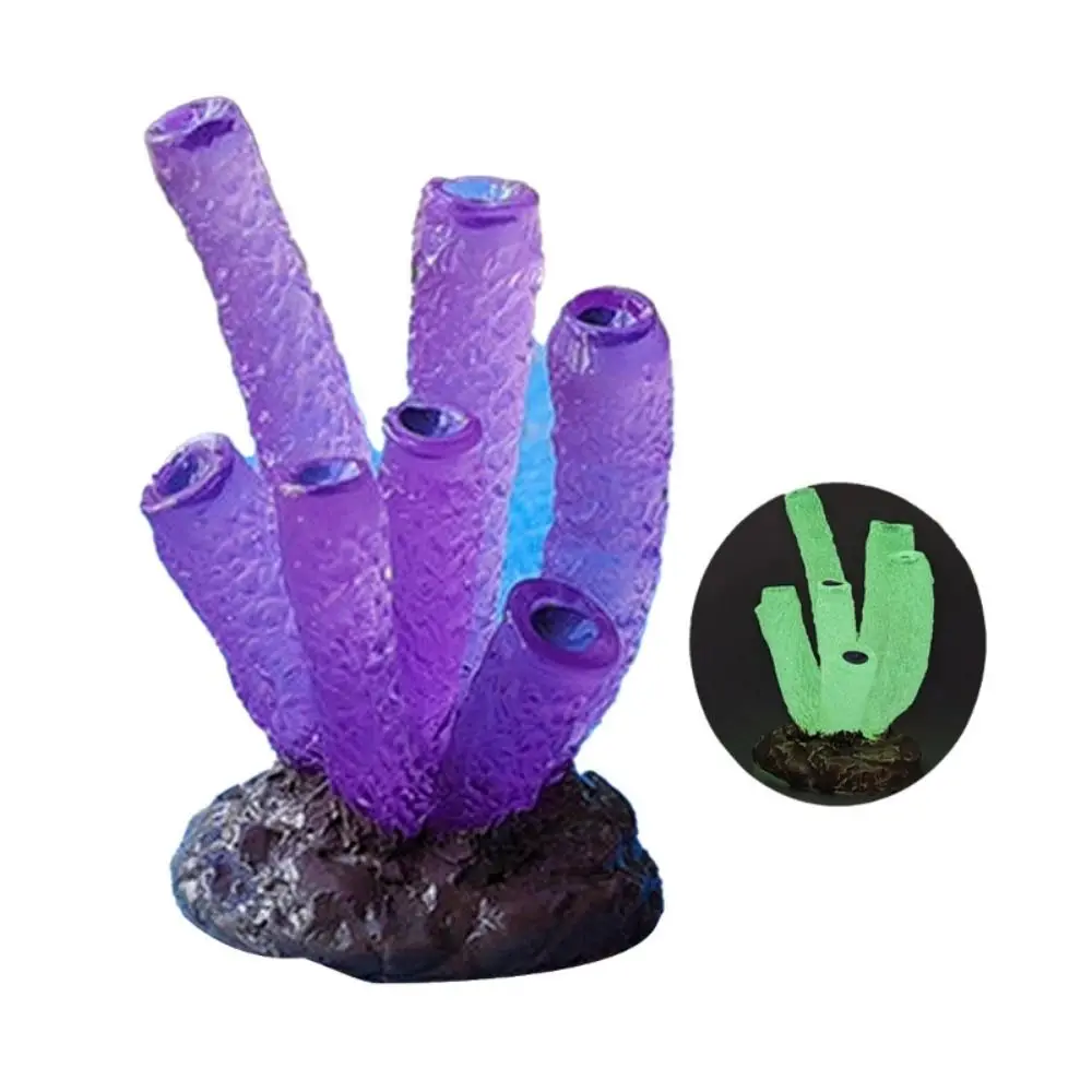 Luminous Undersea Coral Ornament