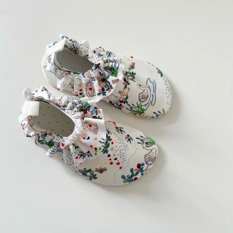 Children Print Water Sports Sneakers, KS Baby Boy Girl Cute Beach Shoes, Swimming Aqua Barefoot Shoes, Kids Indoor Outdoor Slippers, baby shoes, water sports shoes, sneakers shoes, children slippers