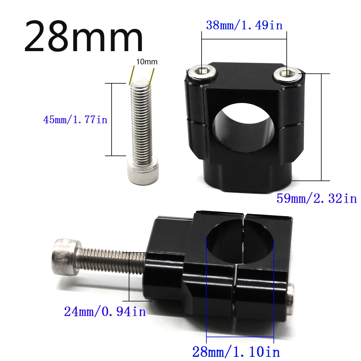  ڵ  Ʈ Ŭ ,  MX  CRF YZF KXF MT07 MT09 ,   , 7/8 ġ, 22mm