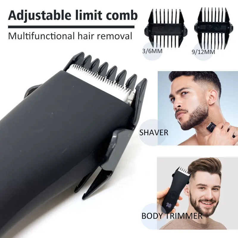 Hair Trimmer for Men Intimate Areas Zones Places Epilator Electric Razor Shaver Shaving Machine for Man Beard Hair Removal Cut 4