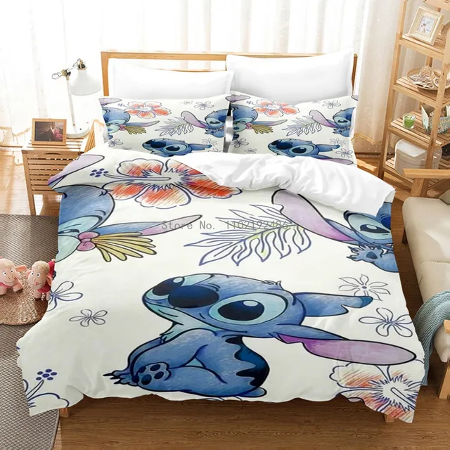 Disney Kid Bedding Set Lilo and Stitch doppio copripiumino con federe Twin  Queen King Bedclothes per bambino ragazza regalo per adulti - AliExpress