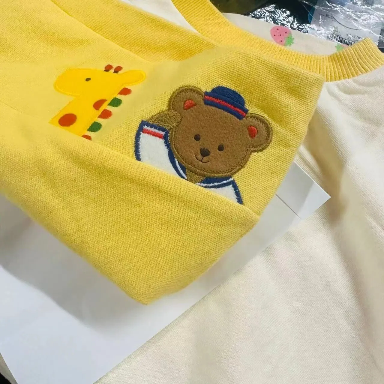 소년 소녀 코튼 조끼 탈부착 가능한 후드 테리 안감 네이비 베어 봄 아우터웨어 키즈 고품질 아동 캐주얼 조끼 탑