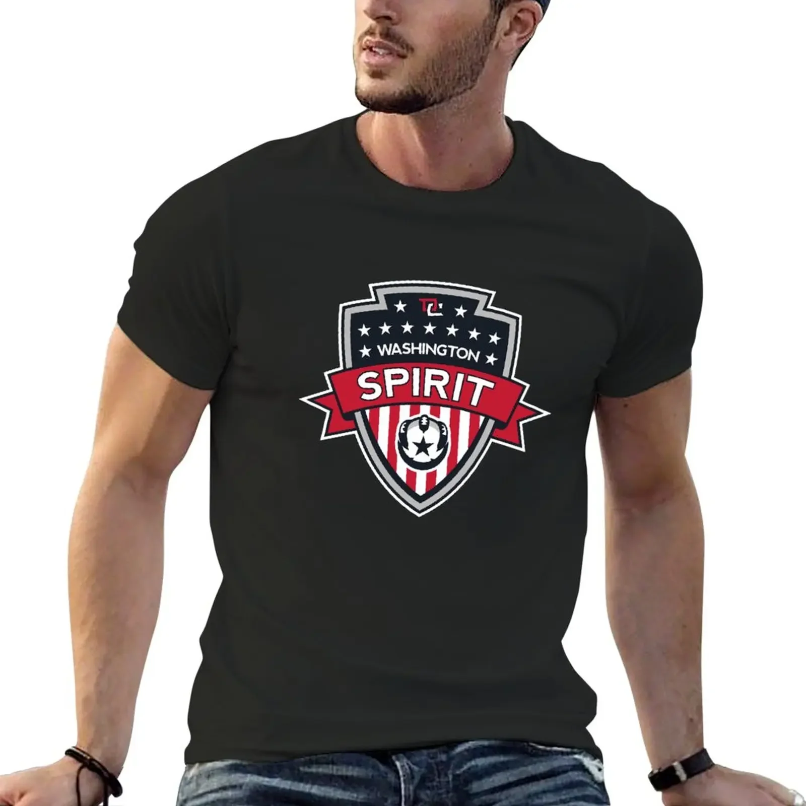 

Washington Spirit Icon T-Shirt plus size tops kawaii clothes cute tops mens t shirts casual stylish