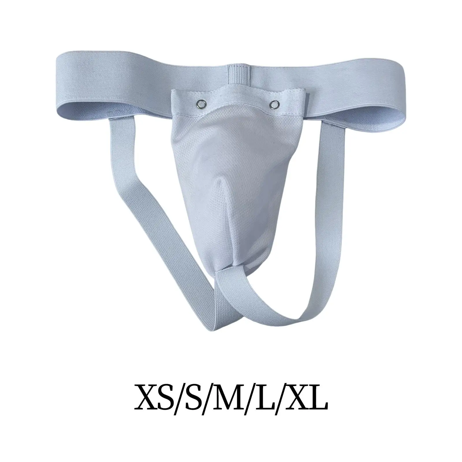 Mens Groin Protector Cup Pocket Underwear Exercise Crotch Protection