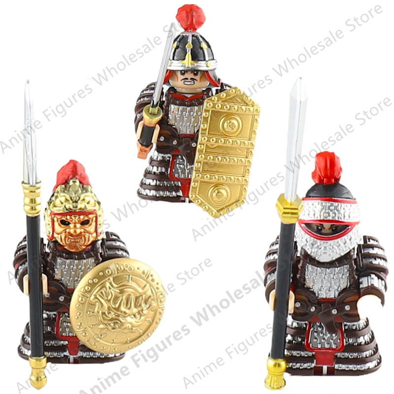Soldati Antichi Centinaia Di Guardie Xuanjia Coltello Militare Cavaliere Tang Dinastia Giocattoli Assemblati Song Dynasty Dollstoys Regali Per Bambini