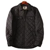 Mens Bomber Jackets Diamond Quilted Fall Winter Rib Varsity Lightweight Winter Coat Waterproof Thermal Outdoor Jacket 1