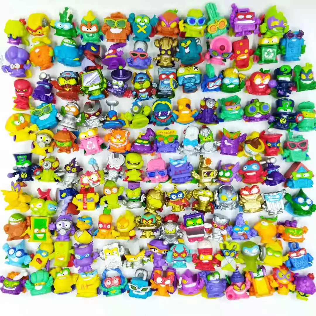 10/20/30/50 Stück Nicht Wiederholbare Superthings Superzings Actionfiguren 2-4CM Super Zings Limitierte Sammlung Trash Toys Modell