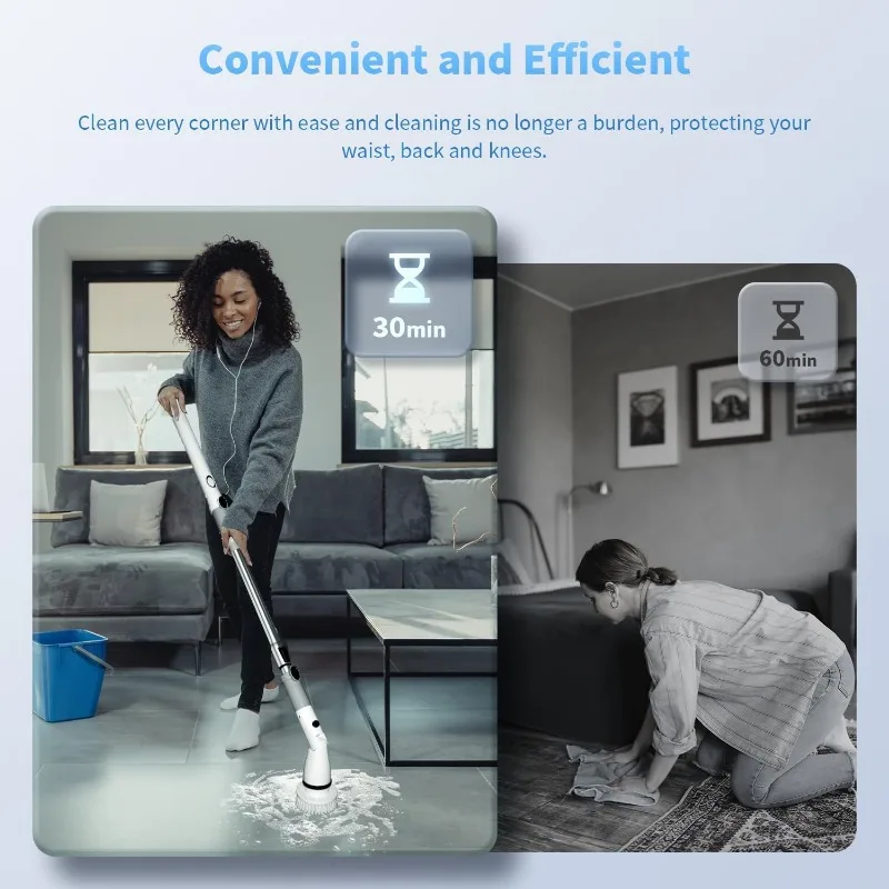 Electric Spin Brush, Cordless for Home Scrubber 3 S31c22a0be52c4b819d0b34f9bfd8c255O