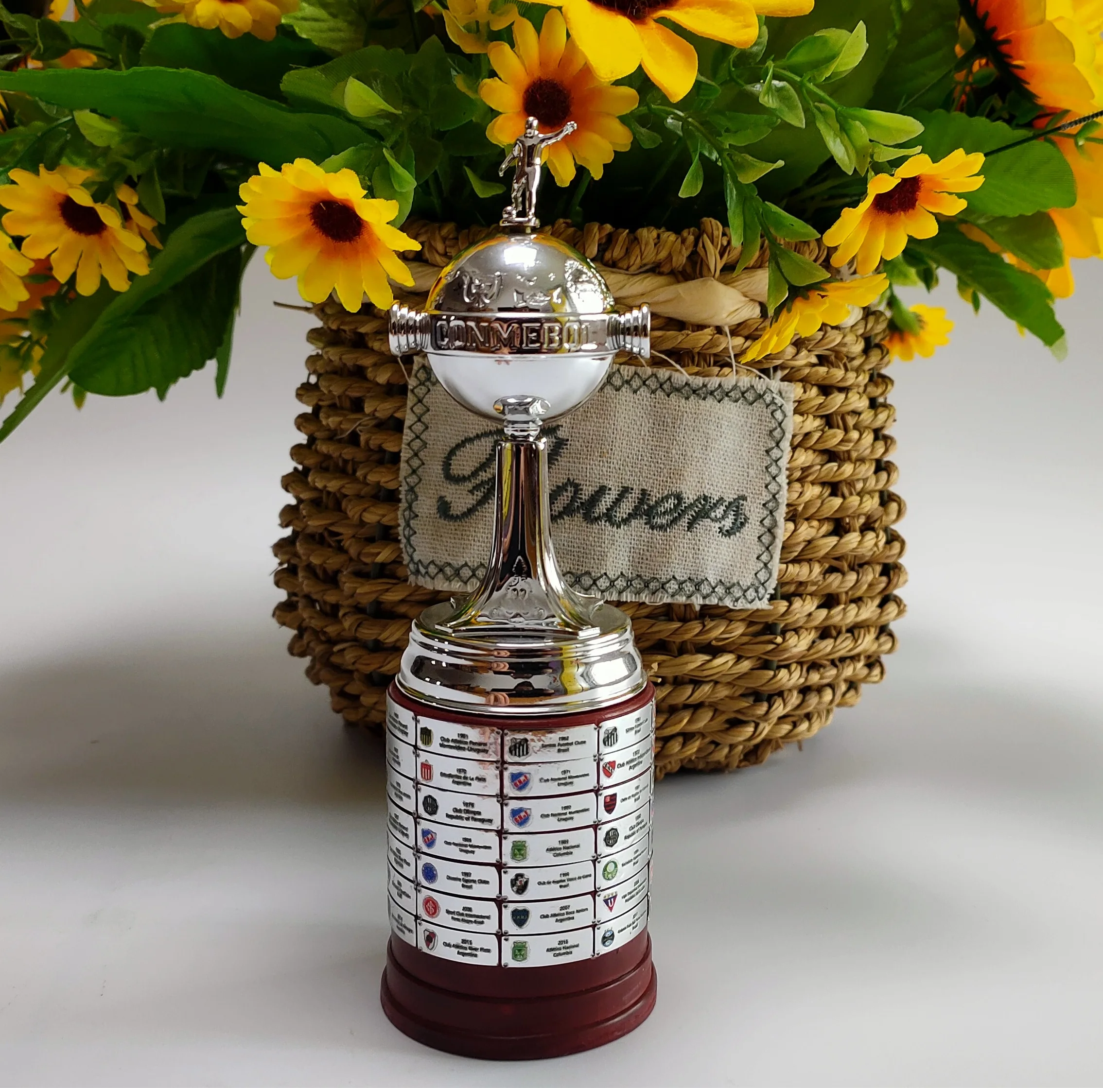 1/6 Scale Mini Copa Libertadores Medals Final Fluminense Champions Soccer Souvenirs