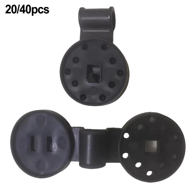 20/40 Db Üvegházhatású Film Klipek Otthoni Kerítés Telepítés Hook Napellenző Nettó Bilincs Kültéri Sátra Hang - Image 2